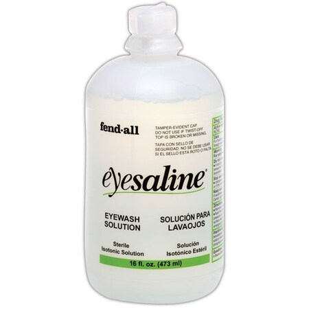 Honeywell Honeywell Eyesaline 454 16 Oz. Saline Solution,  32-000454-0000